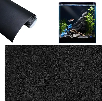 Image de Fond autocollant pour aquarium, opaque, dimensions 40 x 200 cm, pour la décoration de l'aquarium