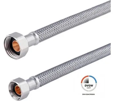 Produktbild von veporit Flexschlauch 1/2 IG x 3/8" IG x 1000 mm DVGW "