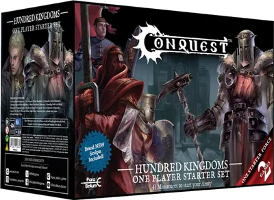 Produktbild von Conquest Hundred Kingdoms One Player Starter Set 2025