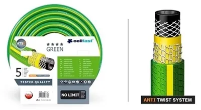 Produktbild von CELLFAST GARTENSCHLAUCH GRÜN ATS 5/8" 25 m.