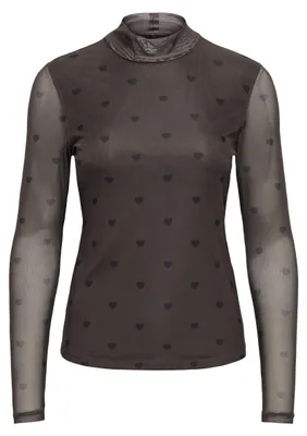 Produktbild von Only ONLERICA MESH L/S TOP JRS NOOS Coffee Bea XL