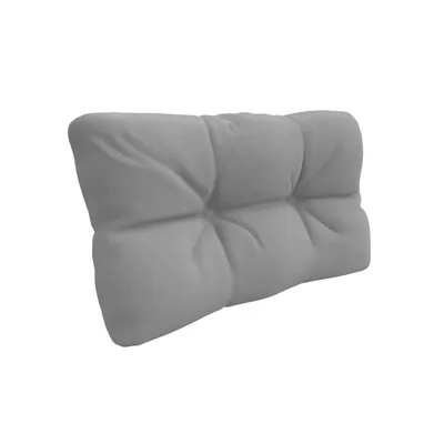Immagine prodotto di POKAR Cuscino per pallet con bella trapuntatura Cuscino per divano in pallet, Dimensioni: cuscino laterale 60 x 40, Colore: Grigio - Impermeabile