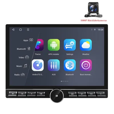 Produktbild von 13.1" CarPlay Autoradio mit Kamera Für VW T5 Multivan Transporter 2008-2015 GPS Navi WIFI 4G BT SWC USB 6+128GB 8-Kern DAB+ Android Auto
