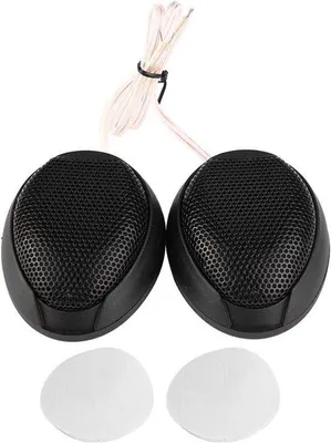 Obrázok produktu pre Súprava Autobox – Mini audio box – Zlepšuje zvuk v aute – Samolepiaca súprava reproduktorov – 10 W – Čierna