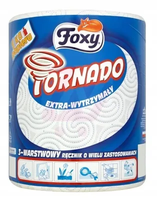 Image de Essuie-tout de qualité Foxy Tornado, 1 rouleau