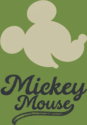 Produktbild von Disney Poster Micky Maus Grün - 610116 - 30 x 40 cm