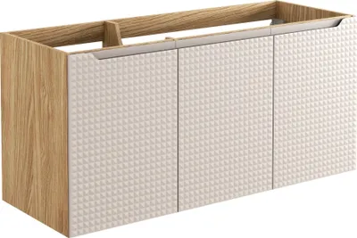 Immagine prodotto di Mobile Lavabo 120 Cm 3 Ante Moderno Bianco Mobile Da Bagno