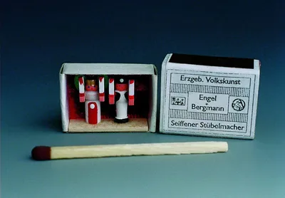 Produktbild von Mini Zündholzschachtel Engel und Bergmann BxH 2,5 x 1,5 cm