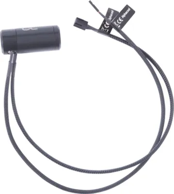 Produktbild von Alphacool 17558, Durchflussanzeiger, Acetal, Schwarz, 1/4", 58 mm, 25 mm