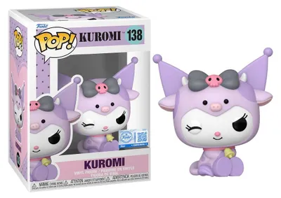 Zdjęcie produktu dla Funko Pop! Kuromi z Sanrio w kostiumie krowy #138
