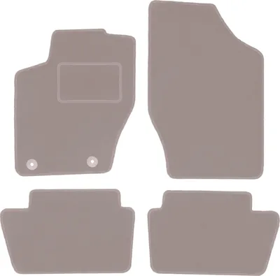 Produktbild von Velours-Autoteppiche für: Citroen  C4 I Coupé, Fließheck (2004-2010) Beige
