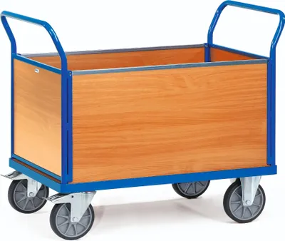 Produktbild von Fetra Vierwandwagen 600 kg Ladefläche L x B 1000 x 700 mm