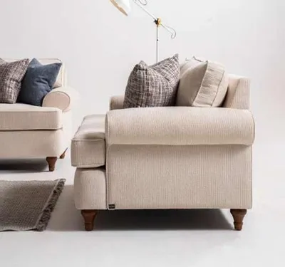 Produktbild von : Beiges 2-Sitzer Sofa – Modern und Komfortabel für Ihr Zuhause