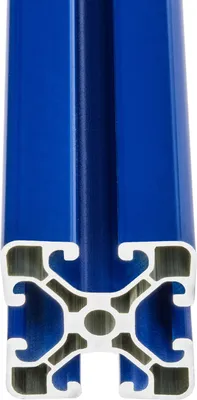 Produktbild von SCHMIDT systemprofile 1000mm Aluminium Profil 40x40mm Nut 8 Blau 4040