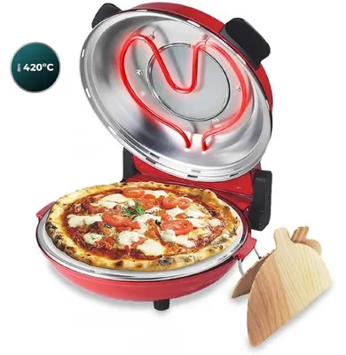 Zdjęcie produktu dla Cecotec Fun Pizza&Co Mamma Mia Vista, 1 pizza(e), Czerwony, 1200 W