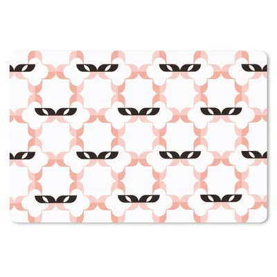 Produktbild von MuchoWow® Schreibtischunterlage Karneval - Muster - Masken 60x40 cm - XXL Mauspad - Großes Mauspad