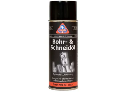 Produktbild von HaWe Bohr- und Schneidöl Spray 400 ml, Schmieröl, Bohröl, Schmiermittel, Gewindeschneidöl, Kühlmittel