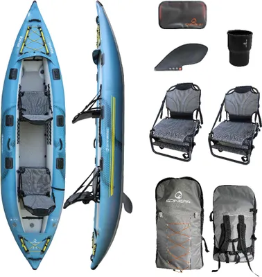 Produktbild von Spinera Kenai 130 Kayak 2 Personen aufblasbares Premium Kajak inkl Komfort-Sitze