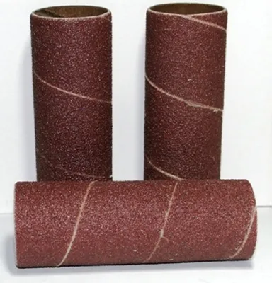 Produktbild von 3x SCHEPPACH OSM 100 Schleifhülsen Hülsen Schleifpapier - Ø 38 mm - 80 Körnung