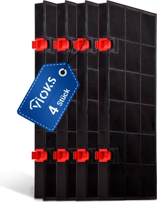 Produktbild von Aktivkohlefilter 4x passend wie AEG 5026385100/3 Typ150 Kohlefilter für Dunstabzugshaube