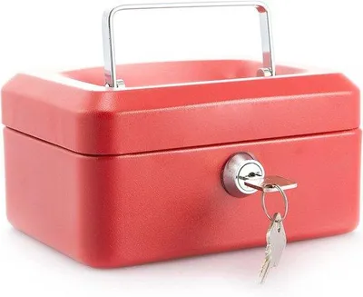 Immagine prodotto di Portamonete rosso 701972 con chiusura di sicurezza