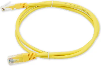 Produktbild von PC-202 C5E UTP/2M - gelb - Patchkabel