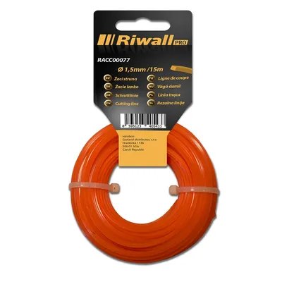 Image de Riwall PRO Fil de coupe diamètre 1,5mm, longueur 15m, section carrée
