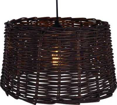 Image de Näve Leuchten Suspension Basket avec E27 Suspension Basket avec E27 Suspension - Lampe suspendue en osier d : 38cm "BASKET", Lampe suspendue en style naturel, en osier en marron, hauteur 22 cm, Ø 38 cm, douille E27