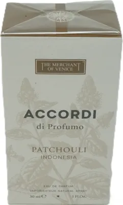 Immagine prodotto di The Merchant of Venice Accordi di Parfumo Patchouli Indonesia EDP 30 ml UNISEX