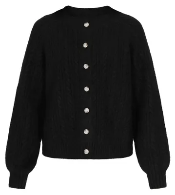 Image de Cardigan Mutha pour femme - noir, XL/XXL
