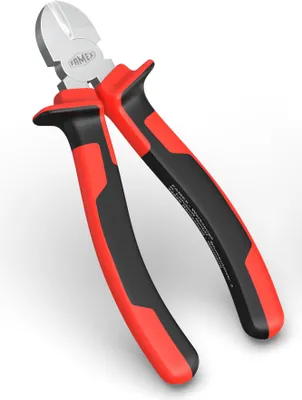 Produktbild von FAMEX 3833 Seitenschneider - mit zusätzlich induktiv gehärteten Schneiden - 160mm