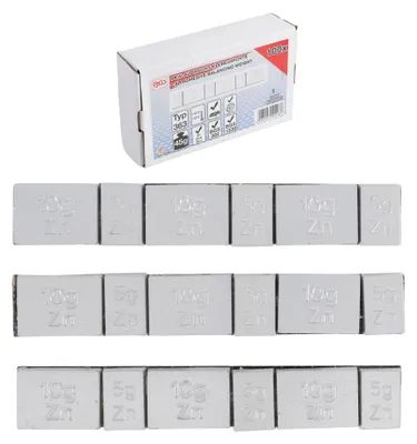 Produktbild von BGS technic Wheel Balancing Weights, 4619 mm, 4,62 kg
