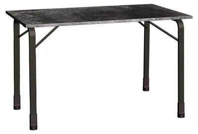 Produktbild von Klapptisch der Serie Elegance, in Grau, wasserfest, für den Außenbereich