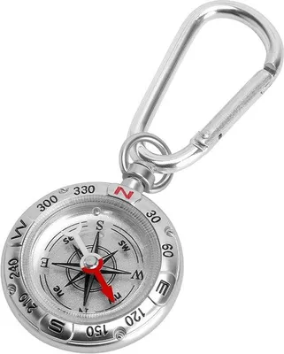Obrázok produktu pre Vodotesná taška na krk Kompas s karabínou, na turistiku, kempovanie a outdoorové aktivity, rozmery: 11,5 x 1,3 cm