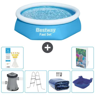 Produktbild von Bestway Fast Set Rund - 244x61 cm - 7-teilig S318