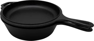 Image de Lodge - Batterie de cuisine en fonte - 2 éléments - COMBO