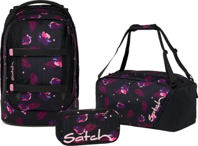 Produktbild von Satch, Schulrucksack-Set PACK Mystic Nights 3-teilig, ab 5. Klasse