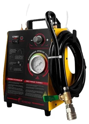 Immagine prodotto di Svuota-freni elettrico, alimentazione 220V, intervallo di pressione 0,6-4,0 bar, portata 2,2 L/min, sistema automatico di aspirazione del liquido, design compatto