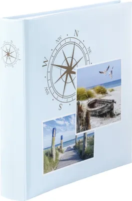 Produktbild von Hama Jumbo-Album Compass“, 30x30 cm, 100 weiße Seiten