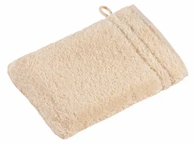 Produktbild von Vossen 116048 | Vienna Style Supersoft Waschhandschuh / 22 x 16 cm - Farbe: Chamois - Größe: 22 x 16 cm