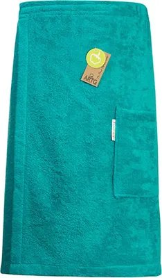 Produktbild von A&R 042.50 | Sauna Kilt Men with Klettverschluß - 65 x 150 cm - Farbe: Deep Blue - Größe: 65 x 150 cm