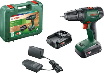 Immagine prodotto di Bosch UniversalDrill 18V, Trapano a mano, Senza chiave, 1 cm, 1450 RPM, 3 cm, 1 cm