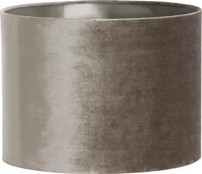 Produktbild von Light & Living - lampenschirm - Palata - braun - textil - Ø 40cm - E27 - 2240379