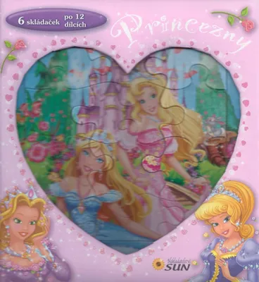 Immagine prodotto di Principesse - libro da comporre a forma di cuore