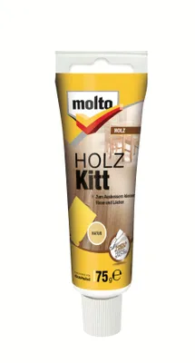 Produktbild von Molto Holzkitt Mahagoni 75 g Reparaturspachtel Löcher füllen