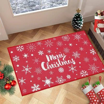 Produktbild von Kerst-Deurmatten - 40 x 60 cm - Antislip - Binnen - Buiten - Feestvloermatten