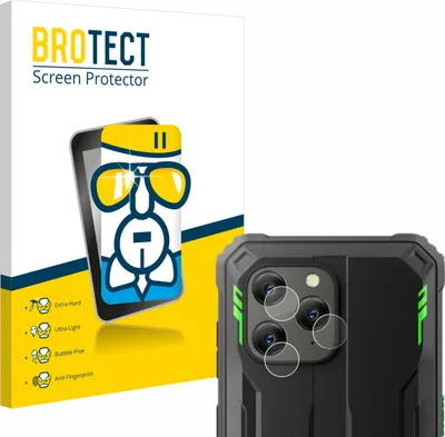 Produktbild von BROTECT Schutzglas für Blackview BV5300 Plus (NUR Kameraschutz) Schutzfolie Panzer Folie Glas Display Schutz klar