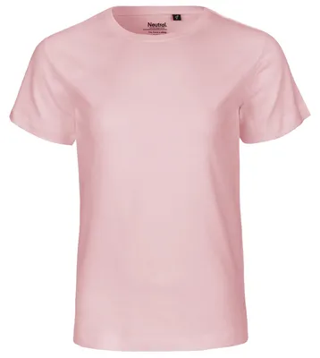 Produktbild von Neutral - T-Shirt für Kinder, kurzärmlig LT4895 (98) (Hellrosa)