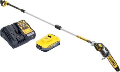 Image de DeWalt DCMPS 567 H1 Elagueuse sur perche sans fil 18 V Brushless + 1x batterie Powerstack 5,0 Ah + chargeur
