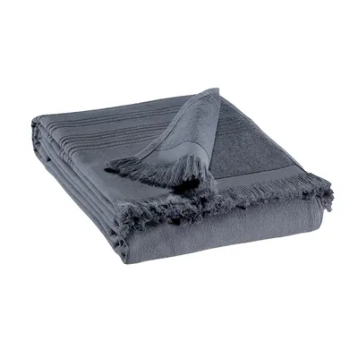 Produktbild von Vivaraise Hamamtuch-Strandtuch Cancun 90 x 180 cm 100% Baumwolle in Farbauswahl, Farbauswahl::grau